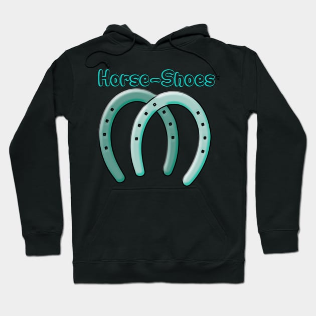 Horse Shoes Hoodie by albaley